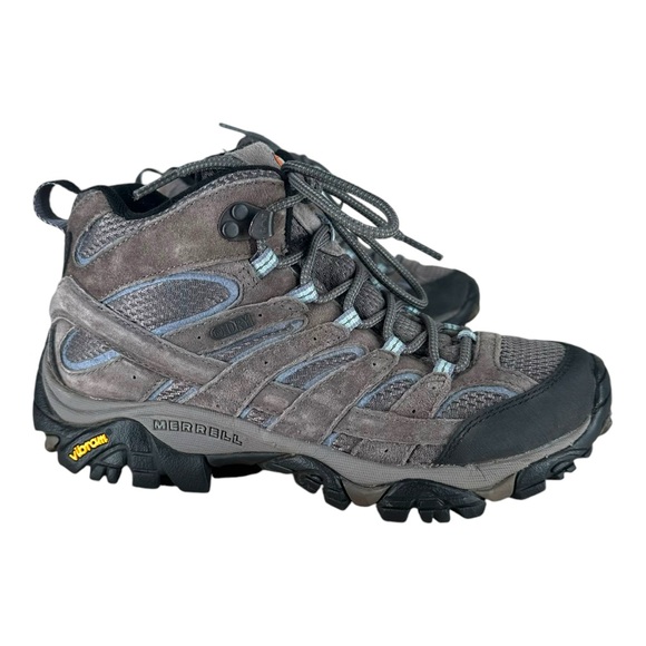 Merrell Women’s US 7 Granite Moab Boots Hiking Outdoors Camping Rugged J - Picture 4 of 12